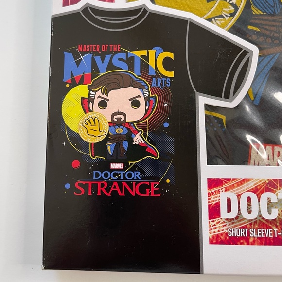 NIB Marvel Limited Edition Doctor Strange Funko Pop! Tee NWT Mens Size Medium - Picture 6 of 9